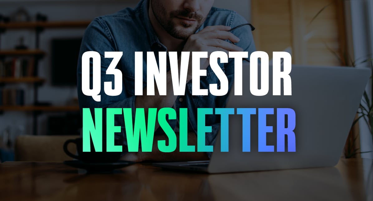 Q3 Investor Newsletter